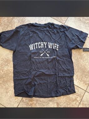 NWT Hubs & Hers Witchy Wife Shirt Sz. XXL